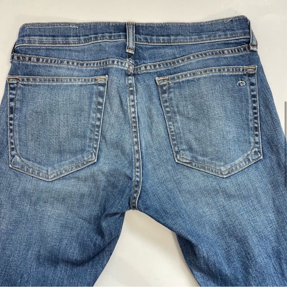 Rag & Bone The Dre Capri Distressed Jeans - Picture 5 of 13